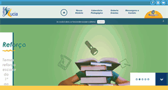Desktop Screenshot of colegiosantalucia.net