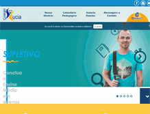 Tablet Screenshot of colegiosantalucia.net